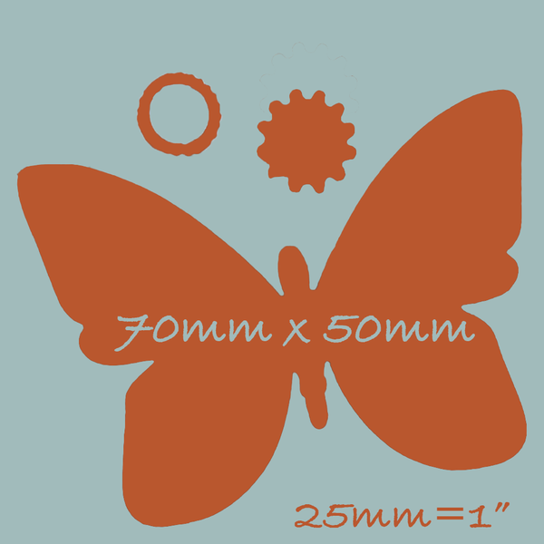 Steampunk Butterfly Silicone Mould