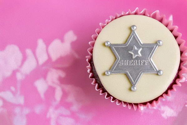 Sheriff Badge Silicone Mould