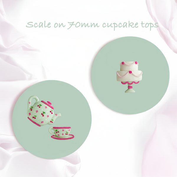 Teapot & Cake Silicone Mould