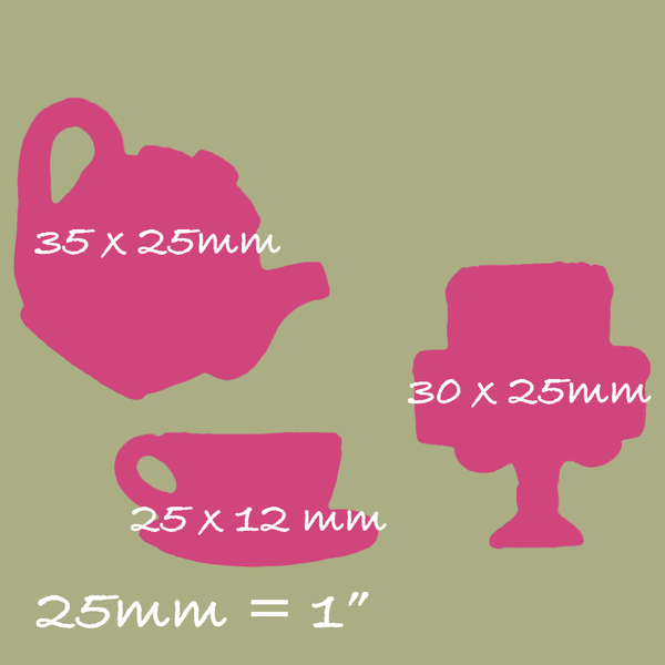 Teapot & Cake Silicone Mould