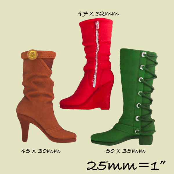 Ladies Fashion Boots Silicone Mould