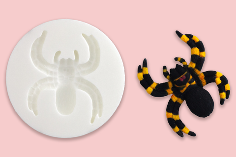 Halloween Spider Silicone craft cake cupcake Mould - Ellam Sugarcraft Moulds 