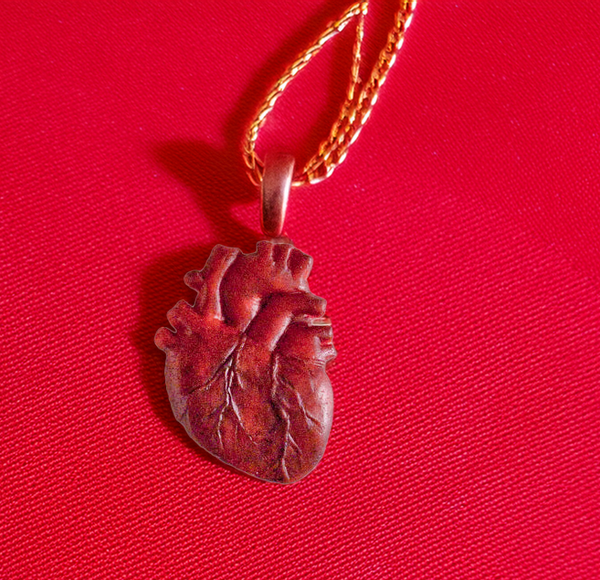 Anatomical Heart & Brain Halloween Silicone Mould by Ellam Sugarcraft